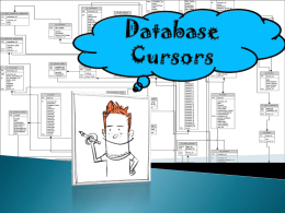 Database Cursor