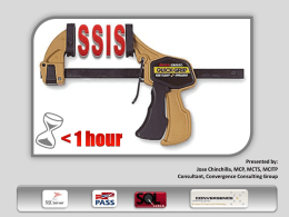 SSIS - SQL Joe's Blog