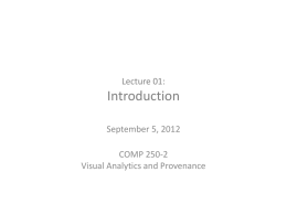 Introduction - Computer Science