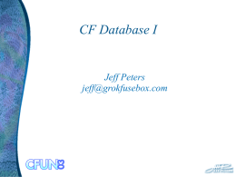 CF Database I