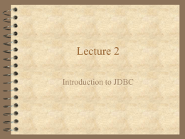 Lecture 3 - Computer Science