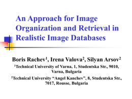 An Approach for Image Organization and Retrieval in