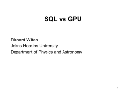 September 2010 - NVidia GPU Technology Conference