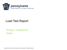 Load Test Report