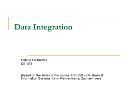 Goal of data integration