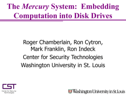 Embedding Computation into Disk Drives