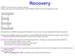 12. Recovery - NDSU Computer Science