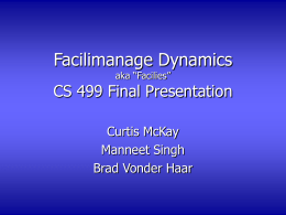 Final Presentation - CS 499 - SIUE