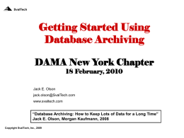 Data - DAMA - New York City Chapter