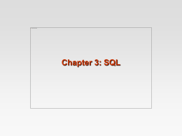 SQL - United International College