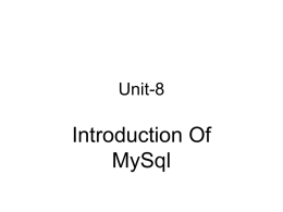 Unit-8