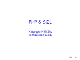 PHP Database Access