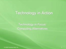 Computing Alternatives
