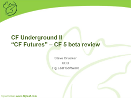 CF Futures - CF Conf Central