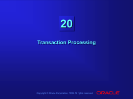 Les20-Transaction Processing