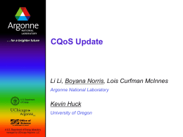 CQoS_CCAMeeting_Apr08 - The Common Component