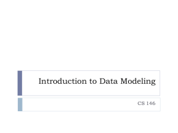 DB Modeling