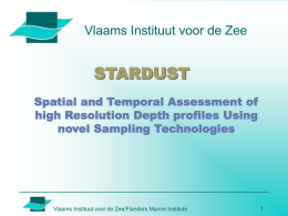 Appeltans, W. (VLIZ) - Creation and use of database. Presentation of