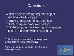 summary - Spatial Database Group