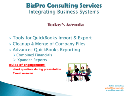 BizPro Pete Integrating Business Systems