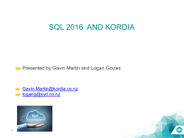 SAP on AQL 2016 in the Cloud