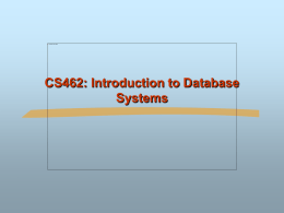 Why Database Systems?