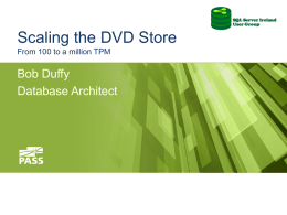 Dell DVD Store - Part 1x