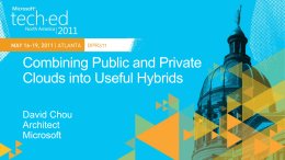 DPR311: Combining Public and Private Clouds into Useful Hybrids