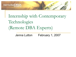 Jenna Lutton, Contemporary Technologies, Inc