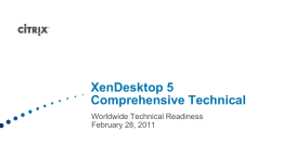 XD-220-E-P-XenDesktop 5-TechnicalCompreshensivev1.5x