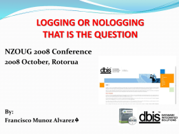 LOGGING OR NOLOGGING v1.2 Rotoruax