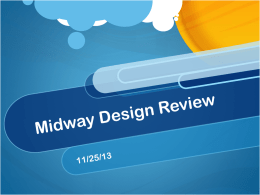 Mid Design Review