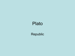 Plato`s Republic