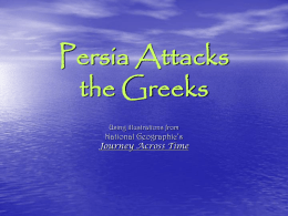 Persia Attacks the Greeks
