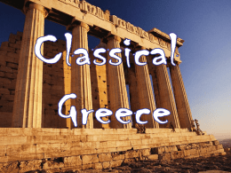 Classical Greece - McKinney ISD Staff Sites