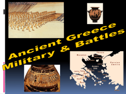 Military Battles of Ancient Greece
