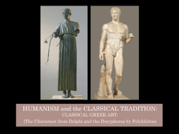 14 Classical Sculpture Charioteer and the Doryphorosx