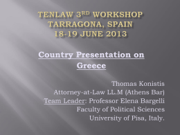 Greece Team Presentation