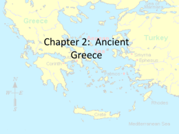 Chapter 3 Ancient Greecex