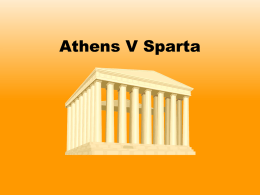 Athens V Sparta
