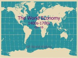 Ch. 16 World Economy