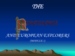 2.1 Age of European Exploration