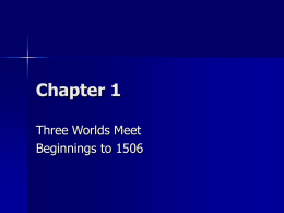 Chapter 1 - When Worlds Meet
