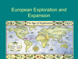 European Exploration and Expansion