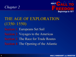 chapter 2 the age of exploration (1350–1550)