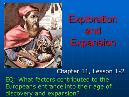 Exploration and Expansion - iMater Charter Middle/High School
