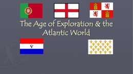 lesson - european exploration - World History with Miss Bunnell
