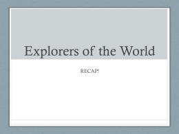 Explorers of the World