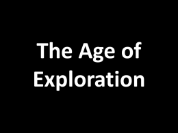 Age of Exploration Ppt