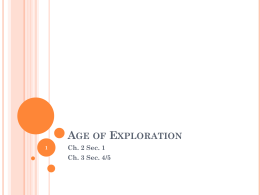 Age of Exploration - Moore Public Schools
